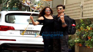 Bipasha Basu and Karan Singh Grover spotted in Bandra