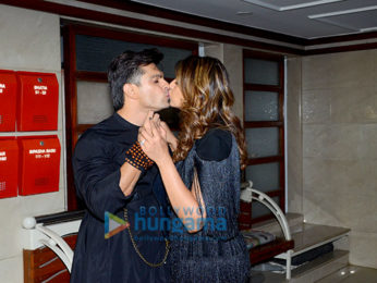 Bipasha Basu celebrates her birthday with media at her apartment