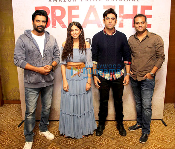 Breathe star cast snapped at Sofitel Hotel in BKC