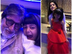 CUTE! Amitabh Bachchan rang in the New Year with granddaughters Aaradhya Bachchan and Navya Naveli Nanda