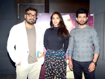 Cast of 'Mukkabaaz' promote their film