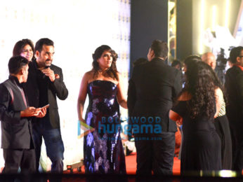 Celebs spotted at 63rd Jio Filmfare Awards 2018