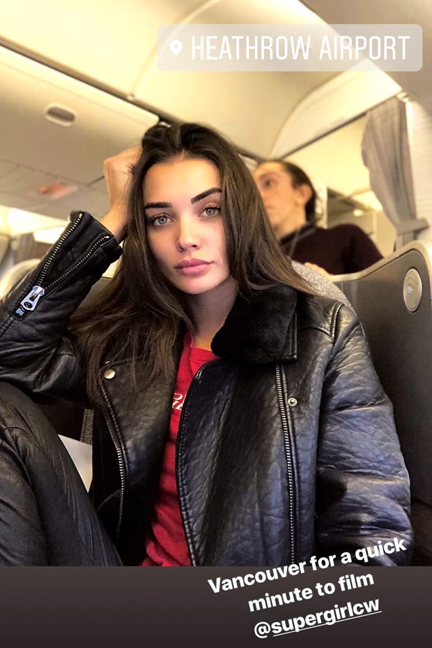 Check out Amy Jackson heads to Vancouver to resume shooting of Supergirl