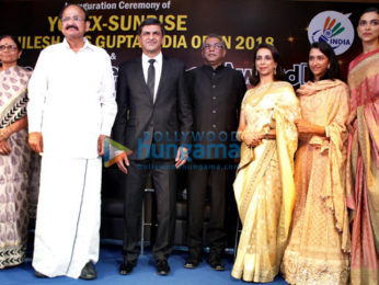 Deepika Padukone graces the inauguration ceremony of Yonex Sunrise India Open 2018 in New Delhi