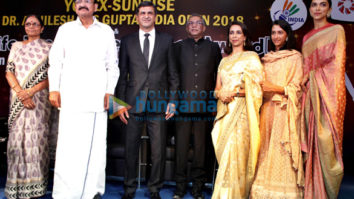 Deepika Padukone graces the inauguration ceremony of Yonex Sunrise India Open 2018 in New Delhi