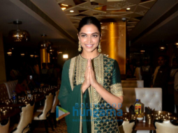 Deepika Padukone snapped at Maharaja Bhog restaurant