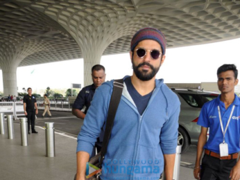 Farhan Akhtar, Zareen Khan and Kackky Bhagnani snapped at the airport