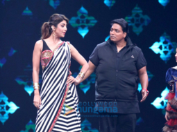 Ganesh Acharya and Shilpa Shetty on the sets of ‘Super Dancer Chapter 2’