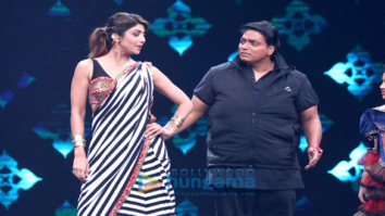 Ganesh Acharya and Shilpa Shetty on the sets of ‘Super Dancer Chapter 2’