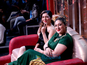 Govinda, Sunita Ahuja & Tina Ahuja snapped on sets of 'Enteratinment Ki Raat'