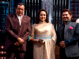 Hema Malini snapped on the sets of Dance India Dance