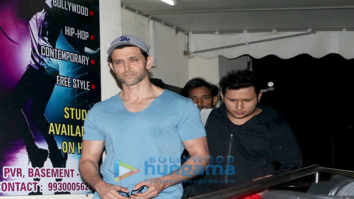 Hrithik Roshan and Kunal Kapoor spotted at PVR Juhu