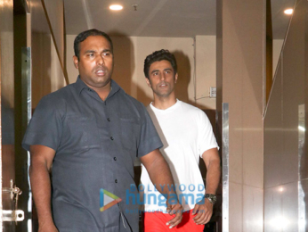 Hrithik Roshan and Kunal Kapoor spotted at PVR Juhu