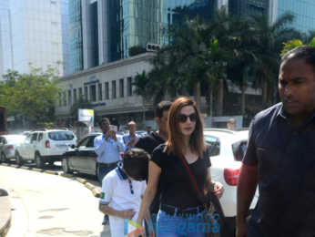 Hrithik Roshan snapped with family at BKC
