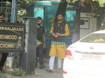 Irrfan Khan snapped at Juhu