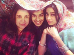 Ishaan Khatter-Jhanvi Kapoor groove to the Zingaat remake with Farah Khan for Dhadak