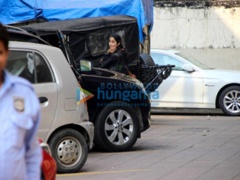 Janhvi Kapoor snapped at the gym