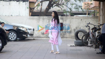 Janhvi Kapoor spotted outside the gym