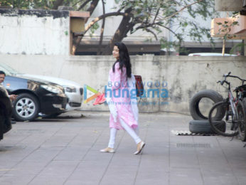 Janhvi Kapoor spotted outside the gym