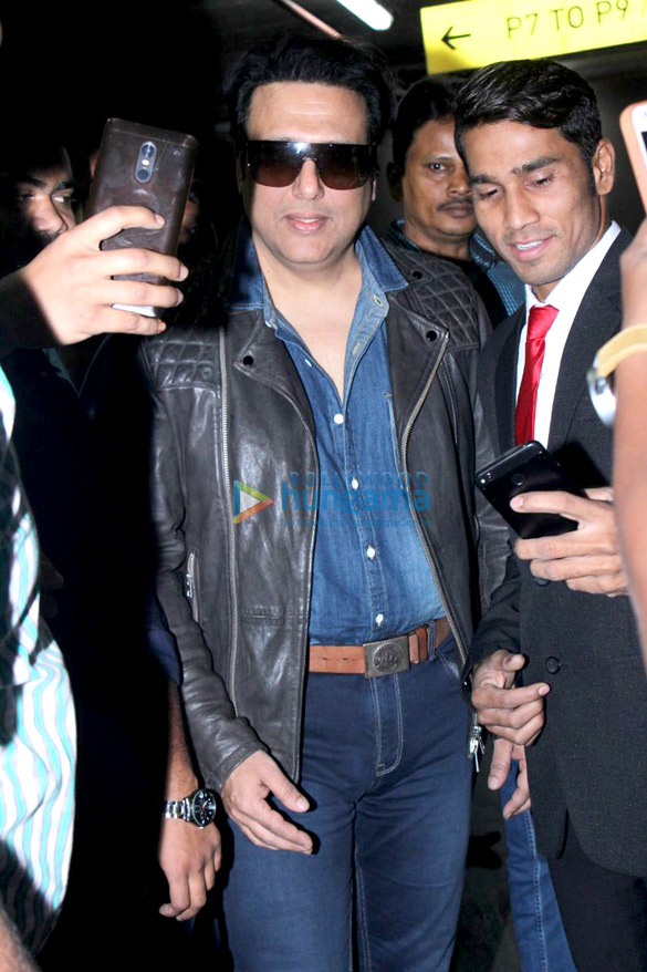 karan johar govinda and others snapped at the airport 1