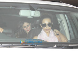 Kareena Kapoor Khan, Malaika Arora, and Amrita Arora snapped in Bandra