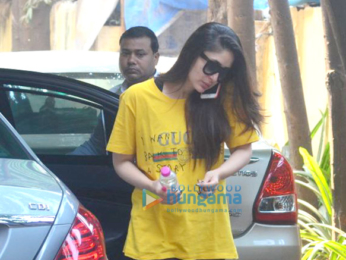 Kareena Kapoor Khan and Ananya Pandey spotted at a gym in Khar