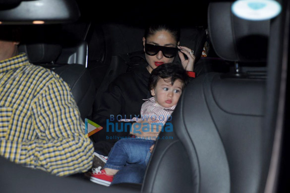 kareena kapoor khan and her son taimur ali khan snapped returning from london 7