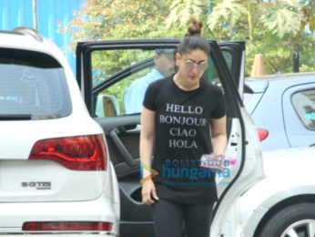 Kareena Kapoor Khan spotted at the gym