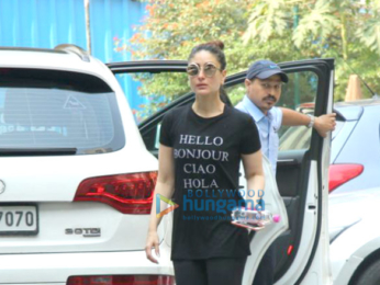 Kareena Kapoor Khan spotted at the gym