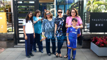 Karisma Kapoor with family spotted at Yauatcha, BKC