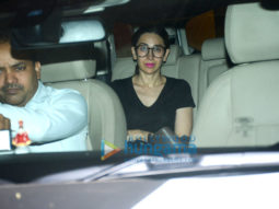 Karisma Kapoor and Amrita Arora spotted at Kareena Kapoor Khan’s home