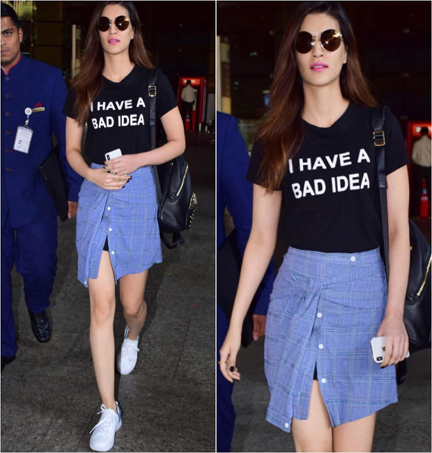 Kriti Sanon airport style