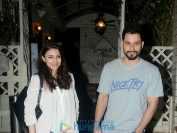 Kunal Khemu and Soha Ali Khan snapped in Mumbai