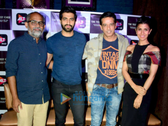 Nimrat Kaur and the cast of The Test Case snapped promoting their web series