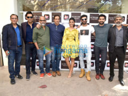 Nimrat Kaur snapped at a special screening of her web series The Test Case