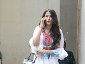 Nupur Sanon spotted in Khar