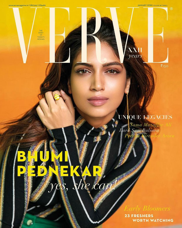 Out with the OLD and in with the BOLD, Bhumi Pednekar debuts as the Verve cover girl! Out with the OLD and in with the BOLD, Bhumi Pednekar debuts as the Verve cover girl!