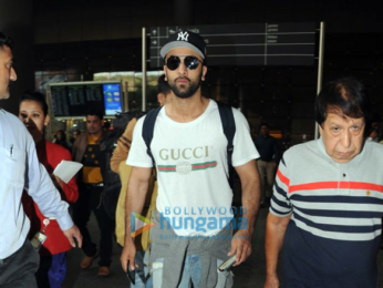 Ranbir Kapoor, Alia Bhatt and others snapped at the airport