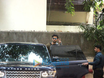 Ranbir Kapoor snapped outside his gym