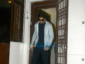 Ranveer Singh snapped at a recording studio in Bandra