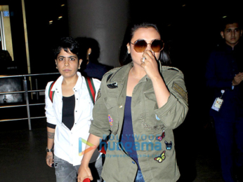 Rani Mukerji and Ajay Devgn snapped at the airport