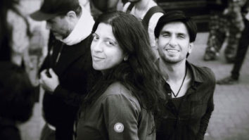 Gully Boy: Ranveer Singh and director Zoya Akhtar share a candid moment on the sets of the film