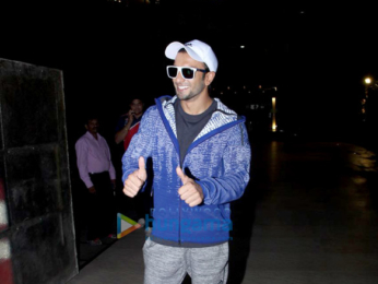 Ranveer Singh snapped outside Otters Club