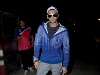 Ranveer Singh snapped outside Otters Club