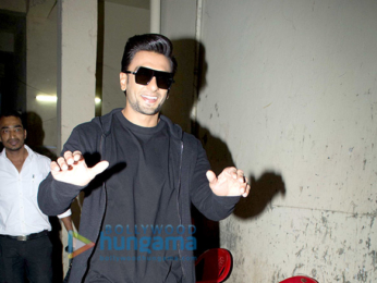 Ranveer Singh spotted at Filmistan Studio
