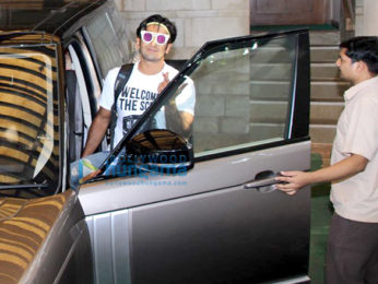 Ranveer Singh spotted at Zoya Akhtar's house