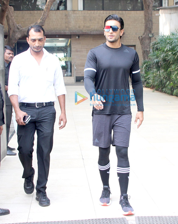 ranveer singh spotted at the gym 1