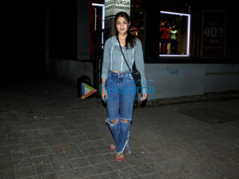 Rhea Chakraborty spotted at Ramesh Torani's office in Khar