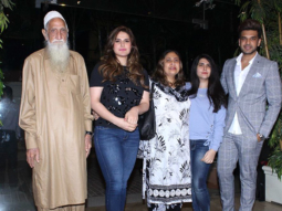 SPOTTED: Zareen Khan attends special screening of 1921 with entire family