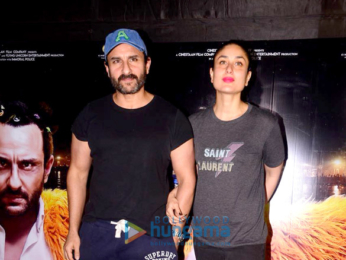 Saif Ali Khan, Kareena Kapoor Khan, Soha Ali Khan and Kunal Khemu grace the screening of Kaalakaandi